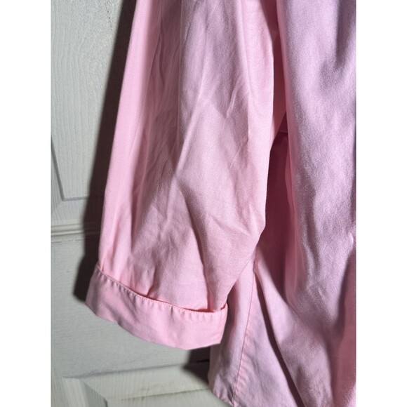 Chadwick’s Pink Button Down Blouse 3/4 Sleeves Sz XL - Picture 4 of 10